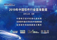 2019年中国软件行业基准数据正式发布