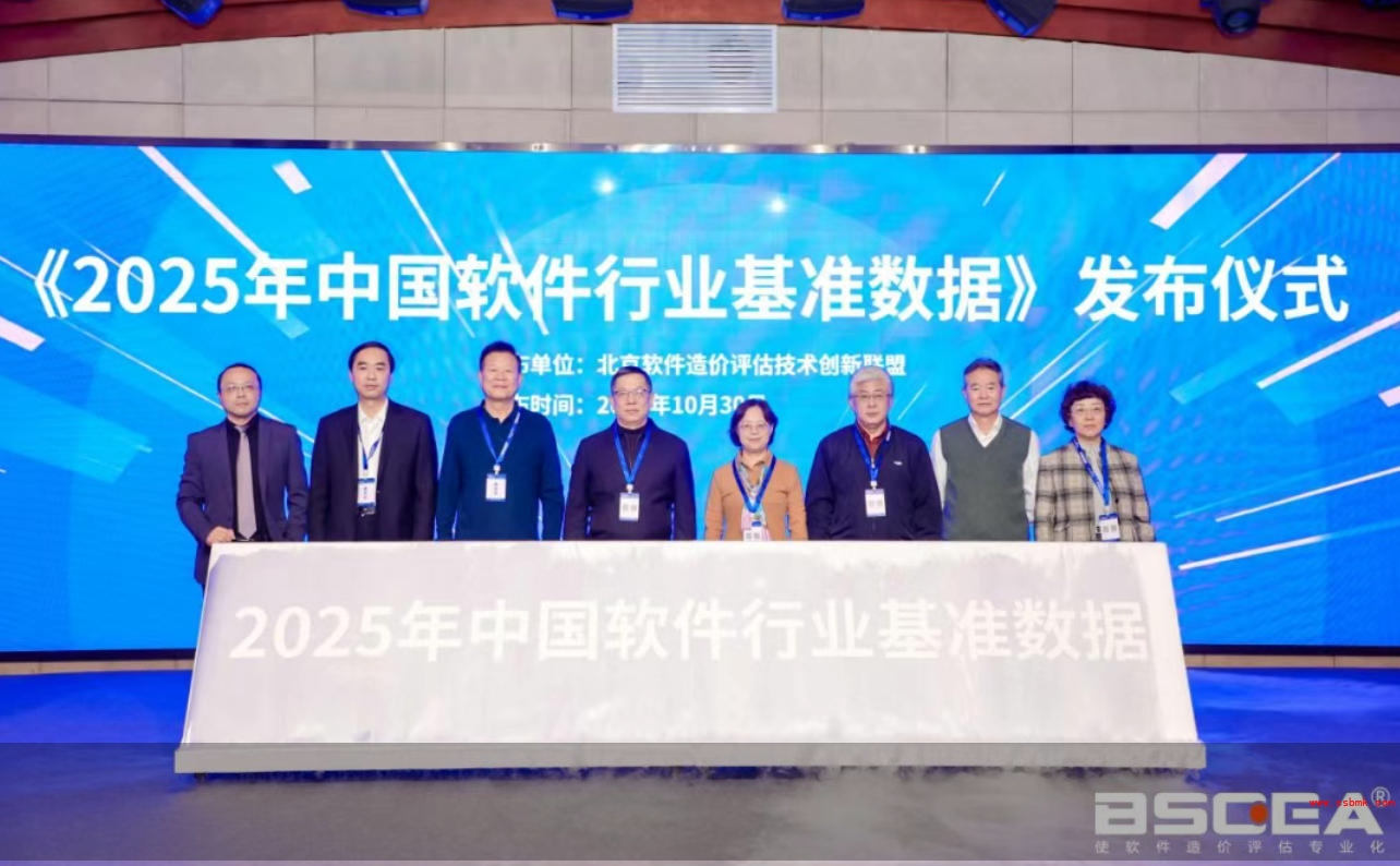 2025年中国软件行业基准数据发布仪式